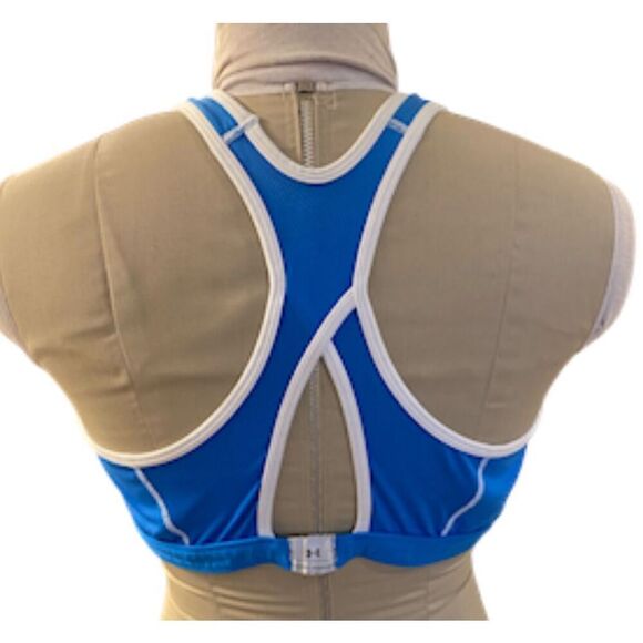 Under Armour Sports Bra Sz. XL Racer Back Substantial Comfort Athleisure - Picture 4 of 9